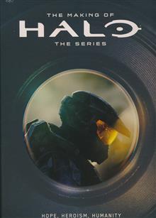 MAKING OF HALO SERIES HOPE HEROISM HUMANITY HC
