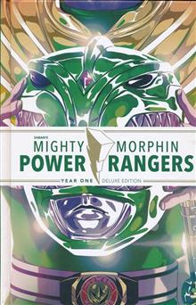 MIGHTY MORPHIN POWER RANGERS DLX HC YEAR ONE