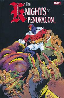 KNIGHTS OF PENDRAGON OMNIBUS HC DAVIS FIRST SERIES CVR