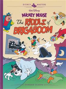 DISNEY MASTERS MICKEY MOUSE HC VOL 23 THE RIDDLE OF BRIGABOOM DISNEY MASTERS