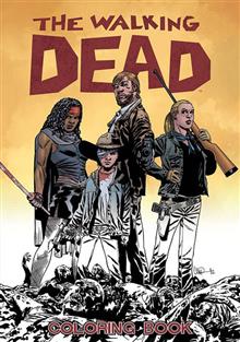 WALKING DEAD ADULT COLORING BOOK (MR)