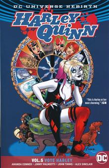 HARLEY QUINN TP VOL 05 VOTE HARLEY REBIRTH