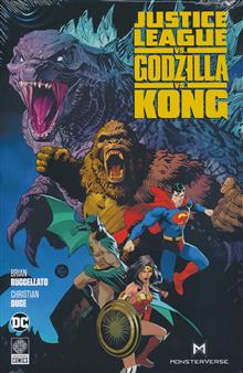 JUSTICE LEAGUE VS GODZILLA VS KONG HC