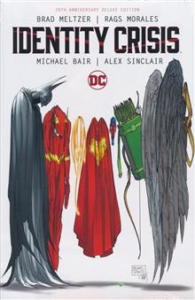 IDENTITY CRISIS 20TH ANNIVERSARY DELUXE EDITION HC BOOK MARKET MICHAEL TURNER COVER