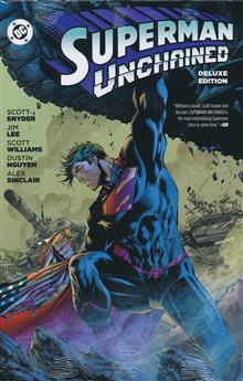 SUPERMAN DAY 2025 - SUPERMAN UNCHAINED THE DELUXE EDITION HC VARIANT DUST JACKET