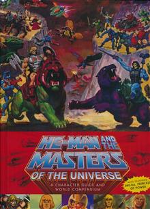 HE-MAN MASTERS UNIVERSE HC CHARACTER GUIDE WORLD