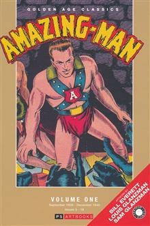 GOLDEN AGE CLASSICS AMAZING MAN HC VOL 01