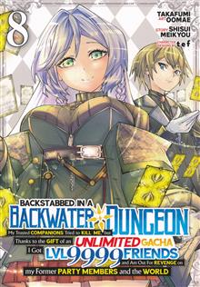 BACKSTABBED IN A BACKWATER DUNGEON GN VOL 08