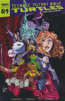 TEENAGE MUTANT NINJA TURTLES REBORN TP VOL 09 FIRST LAST ALW