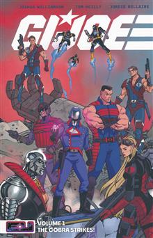 GI JOE TP VOL 01 THE COBRA STRIKES DIRECT MARKET EXCLUSIVE TOM REILLY RED CVR