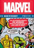 MARVEL 80TH ANNIVERSARY POSTER BOOK TP