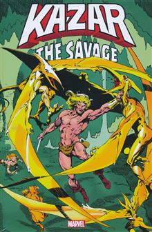 KA-ZAR SAVAGE OMNIBUS HC ANDERSON ACTION DM VAR