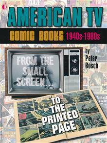 AMERICAN TV COMIC BOOKS 40S - 80S SMALL SCREEN PRINTED PAGE