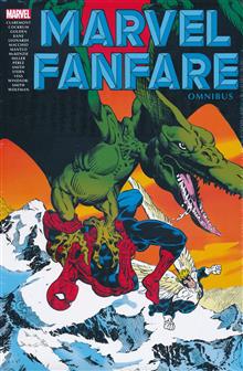 MARVEL FANFARE OMNIBUS HC VOL 01 MICHAEL GOLDEN CVR