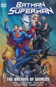BATMAN SUPERMAN THE ARCHIVE OF WORLDS HC
